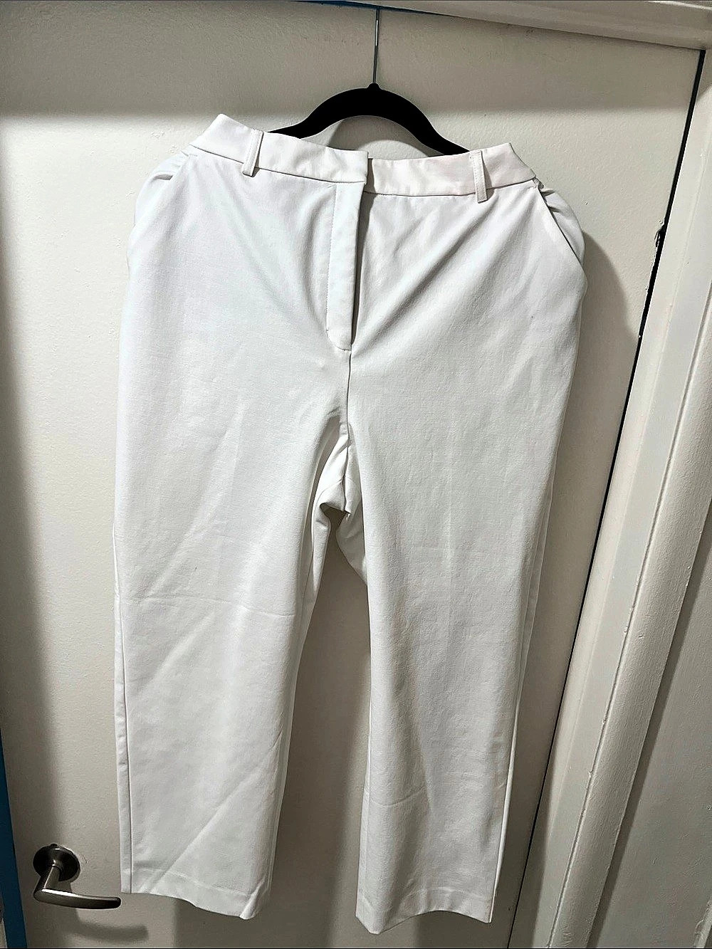 White Ankle Pants Like New